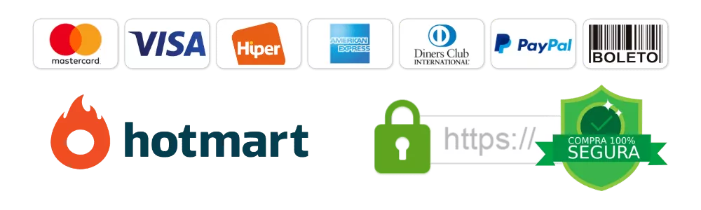 Selo de compra segura Hotmart